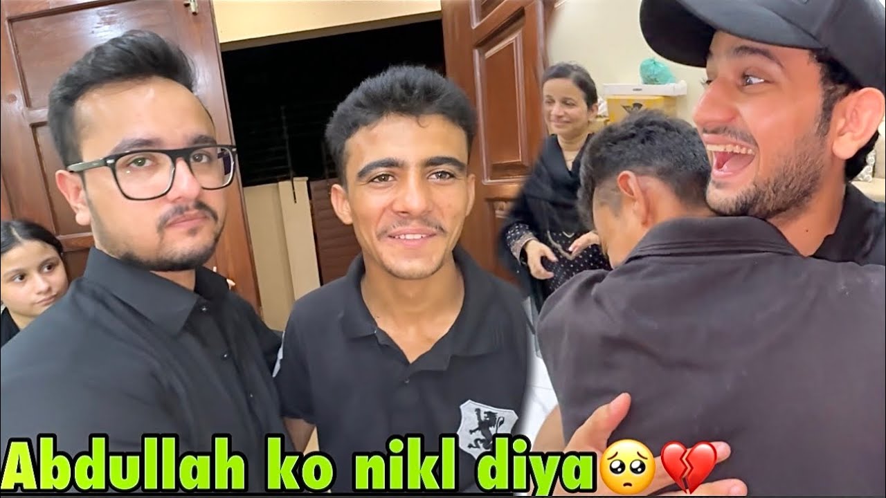 New ghar mai Abdullah ki koi jagah nhi💔 | prank with Abdullah ke job se nikl diya😂