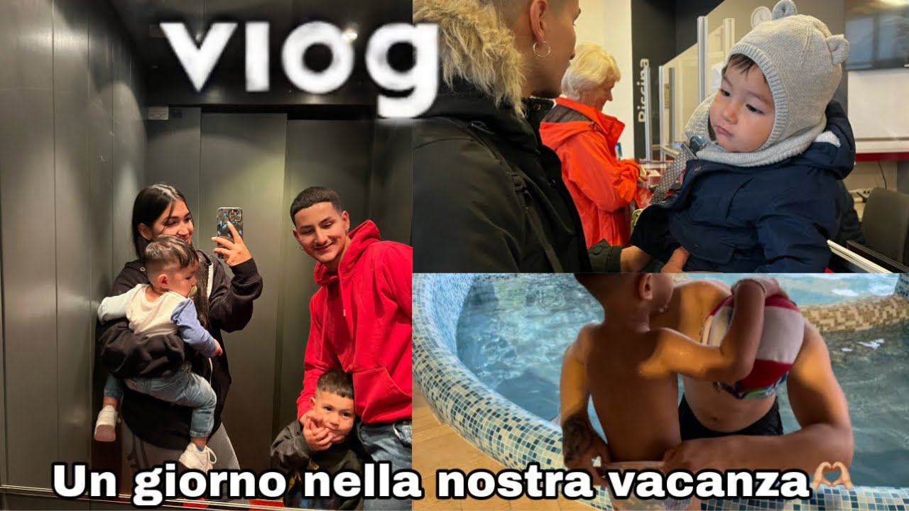 Vlog/ Un giorno in vacanza con noi🧳 *piscina e relax*🧖🏻‍♀️🧖🏻