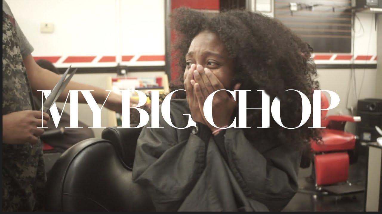 MY BIG CHOP - i kind of regret it, but here we are lol