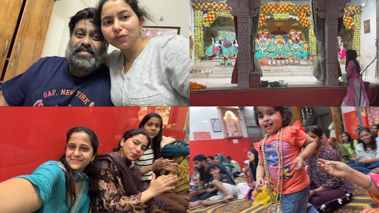 Hum gye Jagnnath ji ke mandir 🛕🙏😀 #aligarh 