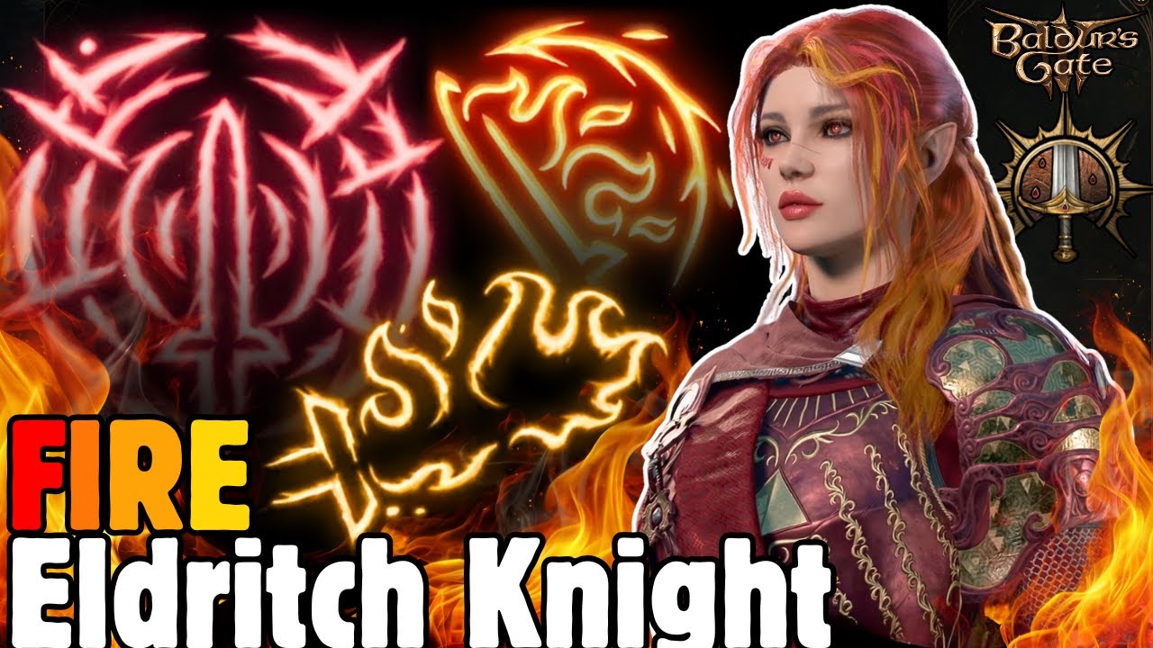 FIRE ELDRITCH KNIGHT FIGHTER BUILD in Baldur's Gate 3