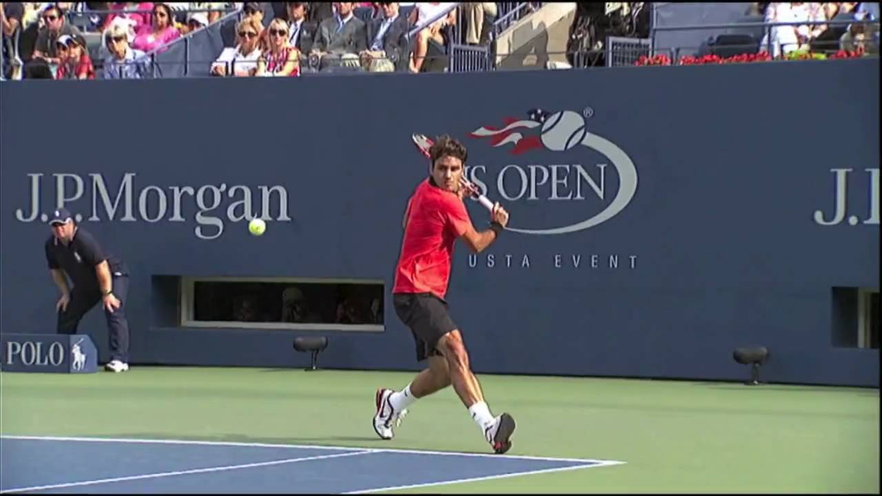 Federer's backhand