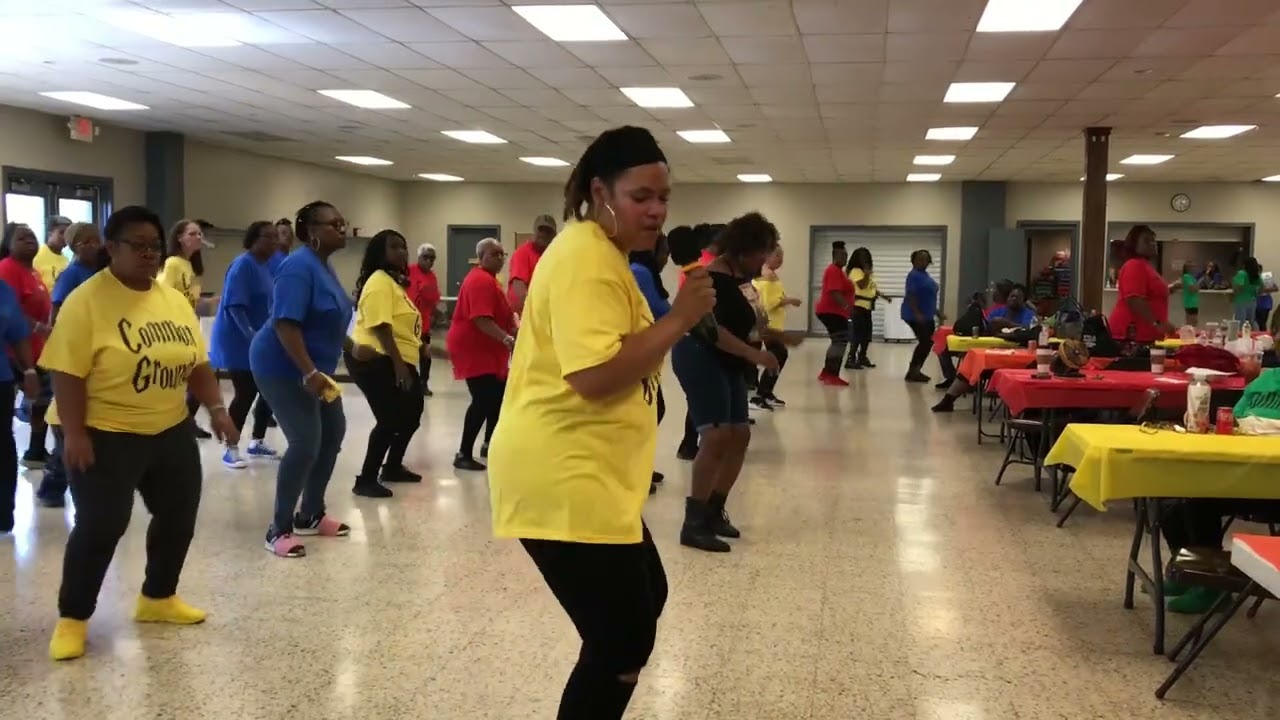 Caught Up Again Line Dance Demo/Instructional (Common Ground's Anniversary Event Oct 2025)