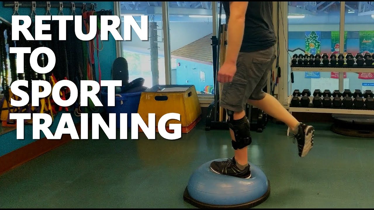 Return to Sport Training - ACL & PCL Tear
