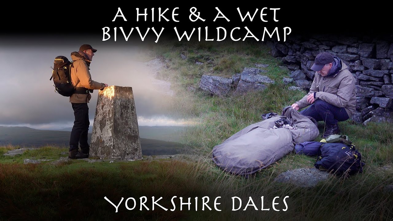 A bivvy Wild Camp in the Yorkshire Dales