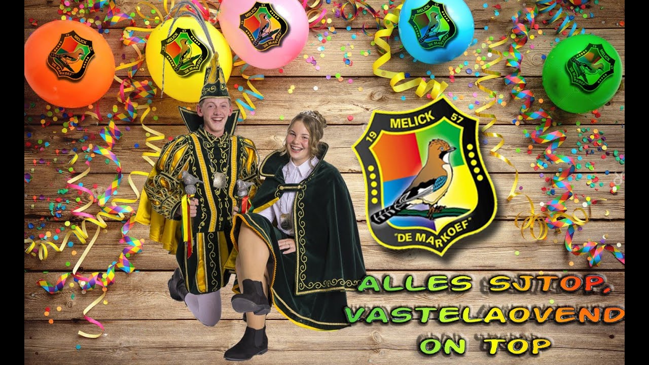 Officiële Onofficiële JeugSjlager 2024 Jeugprins Youri I & Jeugprinses Evi - KV De Markoef