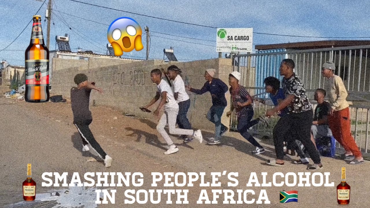 Разбиваем народный алкоголь 🍺 *В ЮЖНОЙ АФРИКЕ🇿🇦*😱!!