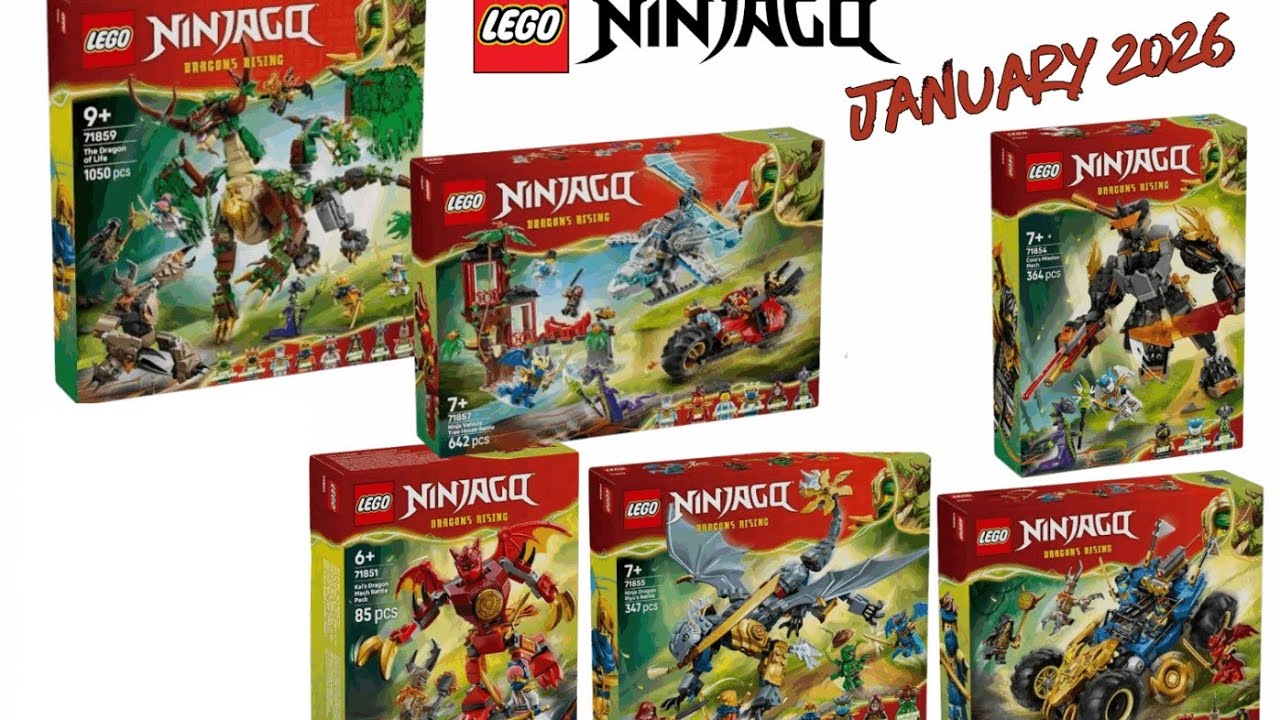 Ниндзяго в 2026 Кринж или нет? Оценка будущих наборов Ниндзяго.