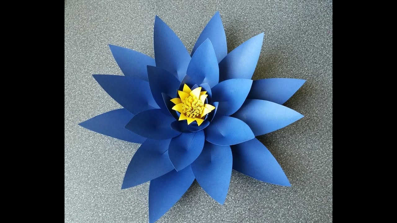 How To Make Alicia Paper Flower