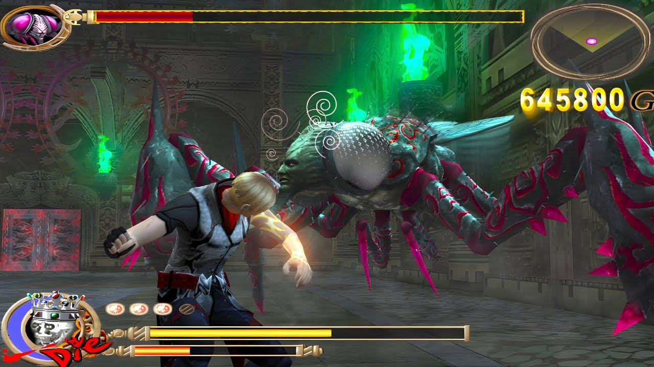 God Hand True Azel Stage 7 Hard Gameplay