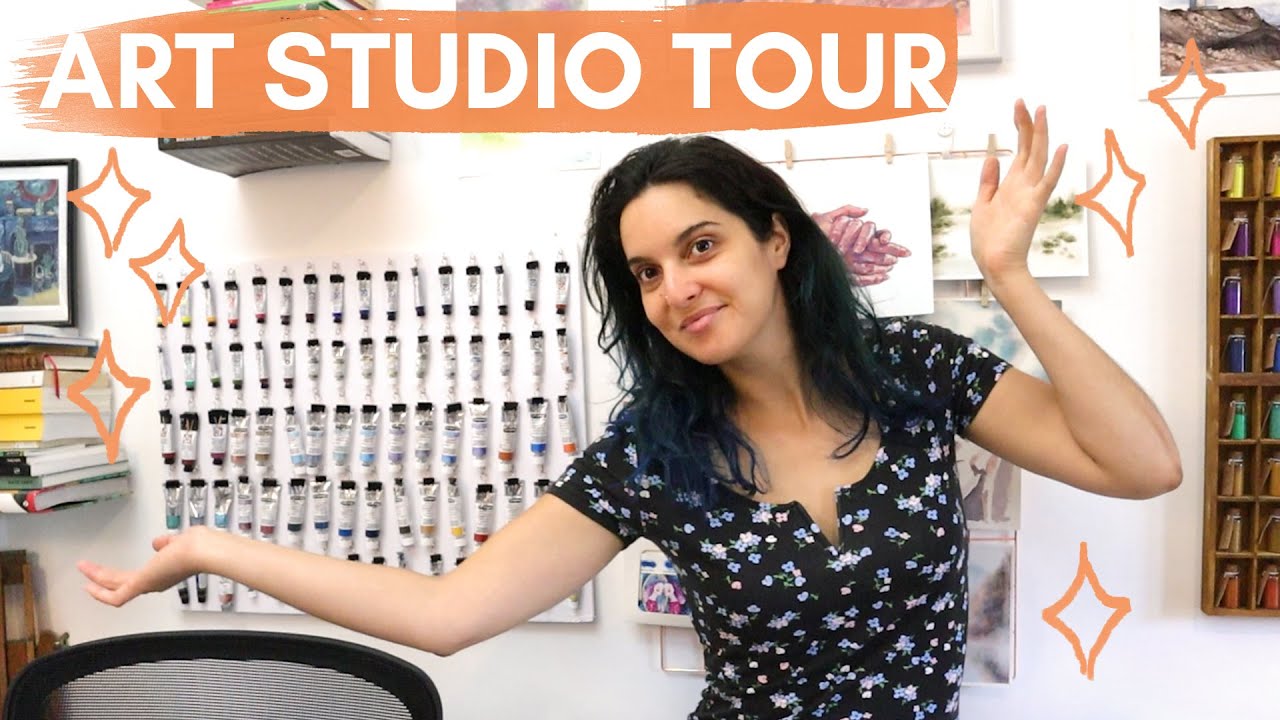 Come ho organizzato il mio studio | Speciale 10000 iscritti ✨
