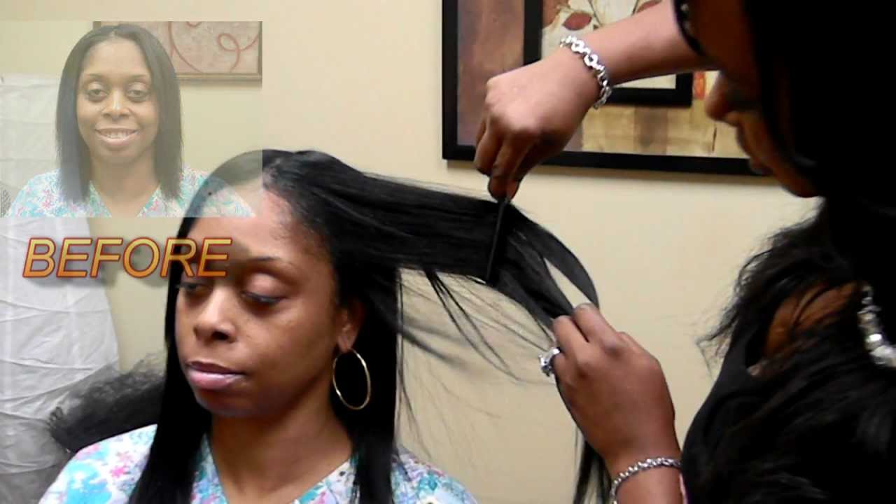 3 Girls and a Needle Jennie Mae Braidless Sew-In Procedure