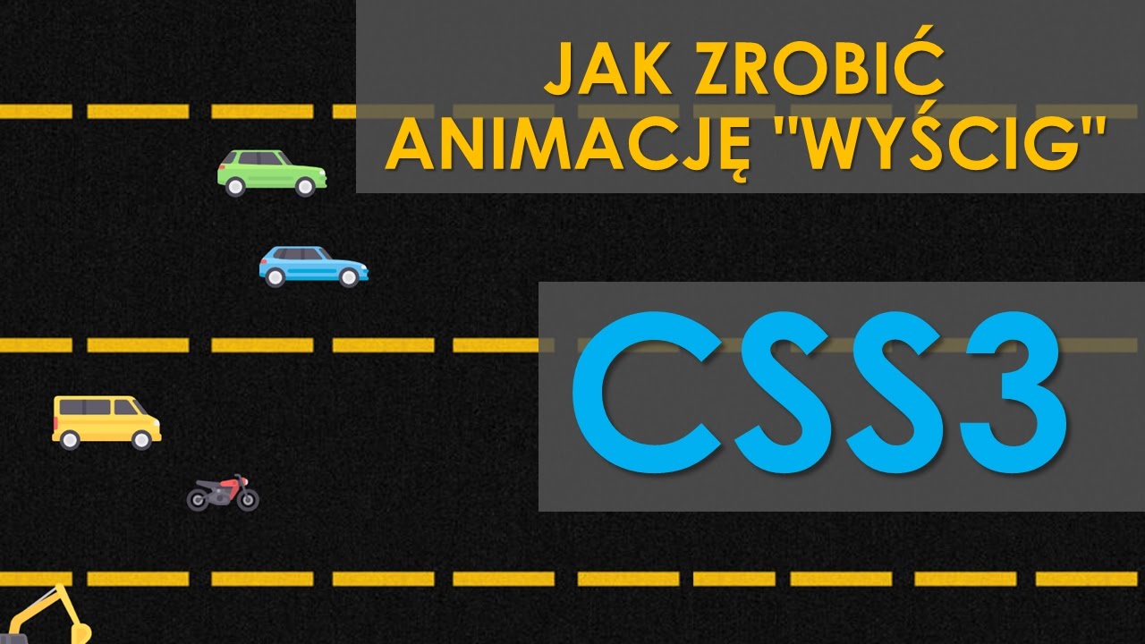 Animacja wyścigu w CSS - jak zrobić od zera