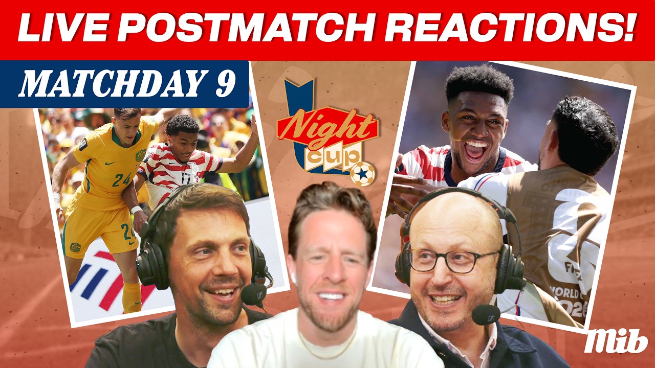 USA vs. Australia LIVE! Post-Match Reactions w/ J.J. Watt | Night Cup