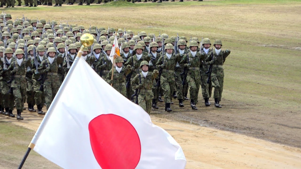 2019 大津駐屯地創設60周年記念行事 観閲行進 徒歩部隊