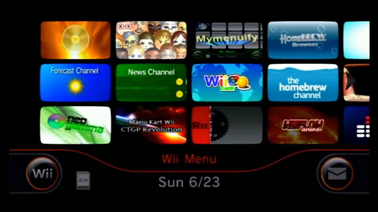 My Wii Menu