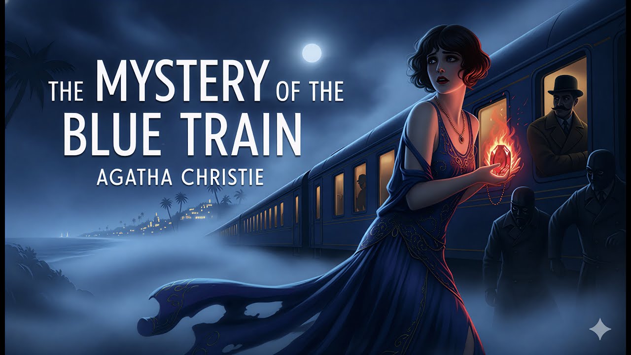 The Mystery of the Blue Train by Agatha Christie #audiobook #agathachristie #detective #thriller #ai