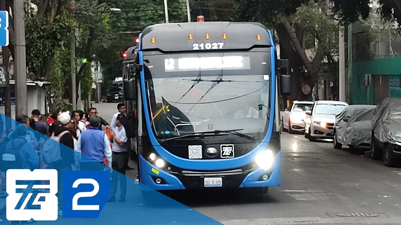 Trolebús CDMX - Línea 2 - De Metro Pantitlán a Metro Chapultepec - RECORRIDO COMPLETO