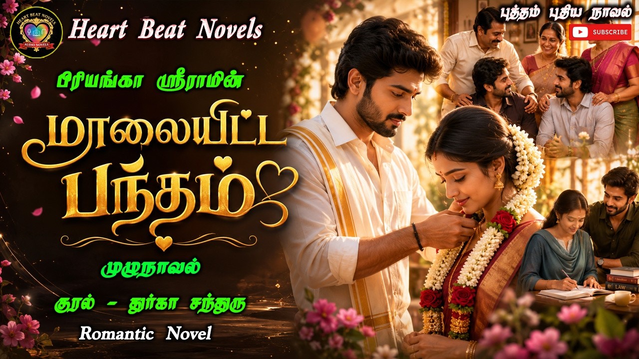 மாலையிட்ட பந்தம் | Heart Beat Novels | Tamil Audio Novels | Anti heroine story | After Marriage Love