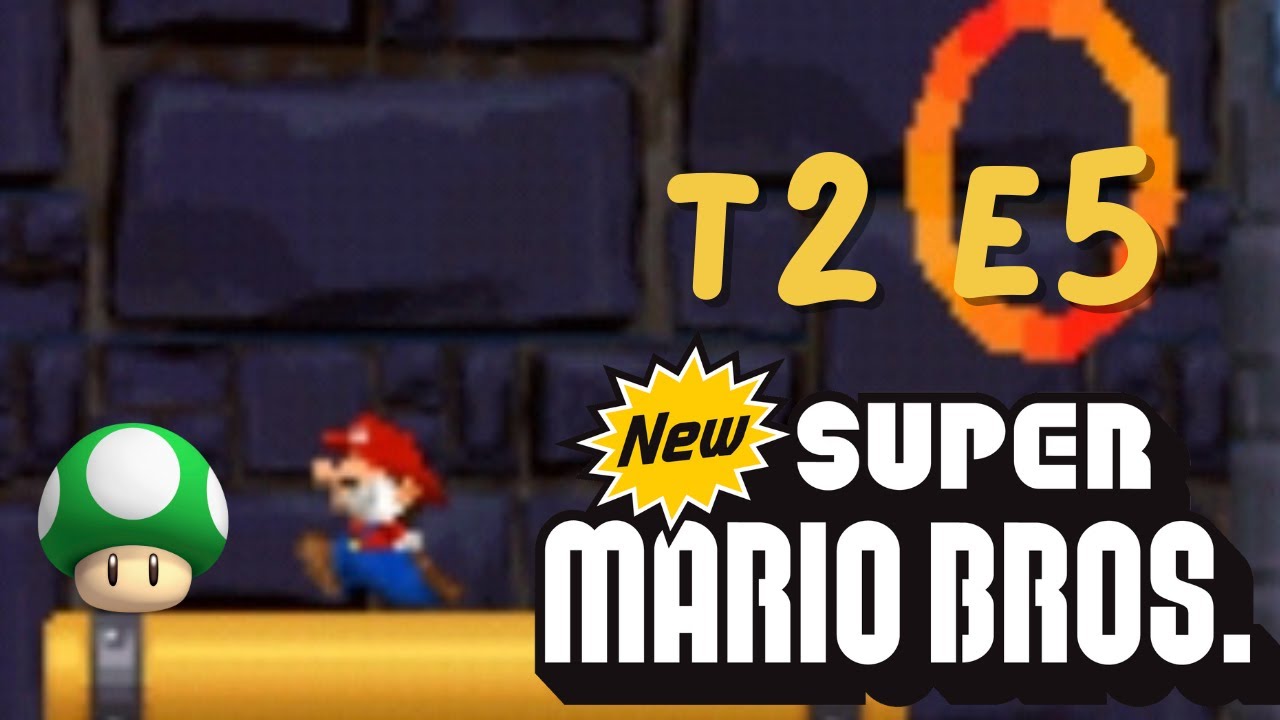 NSMB SIN VIDAS RETO #5: NO PUEDO AGUANTAR ESTE CASTILLO!