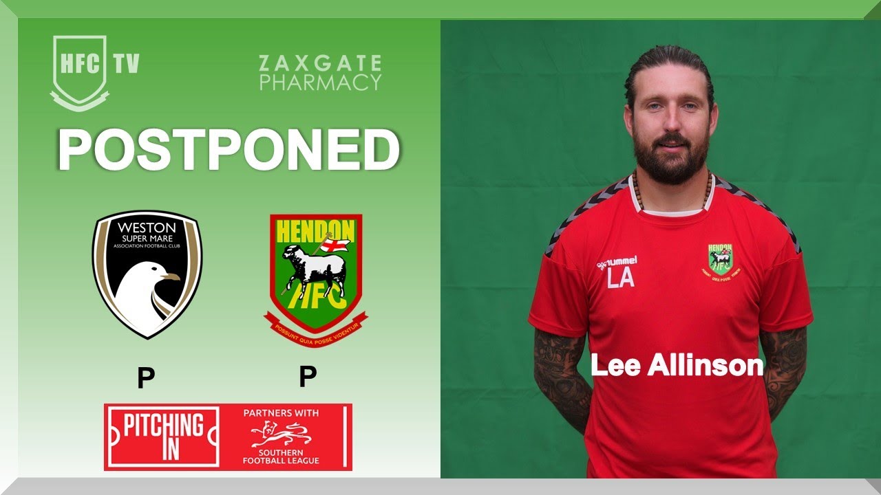 Lee Allinson on Weston postponement - 24 January 2023