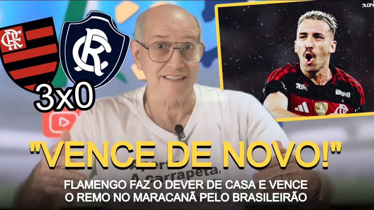 FLAMENGO SOBRA NO 2º TEMPO, BATE O REMO E ENTRA NO G4 DO BRASILEIRÃO!