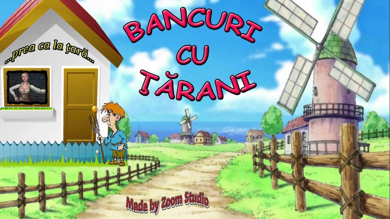 O ORA DE BANCURI CU TARANI - PREA CA LA TARA!