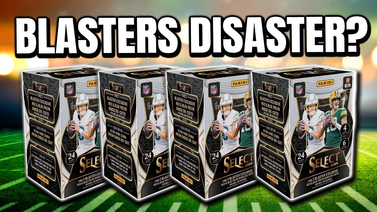 A BLASTER DISASTER... | 2024 Panini Select NFL Blaster Box Review