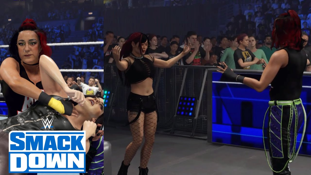 WWE 2K24 SMACKDOWN NIKKI CROSS VS BAYLEY