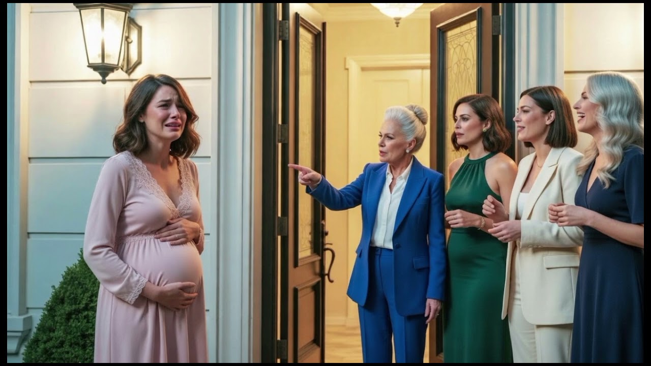 Me Echaron Embarazada Bajo la Lluvia… Mi Marido Regresó y Nadie Estaba Preparado