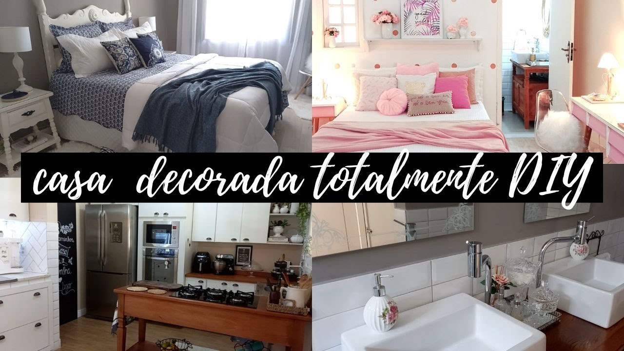 Tour por uma casa DIY | Decoração barata (parte 01)
