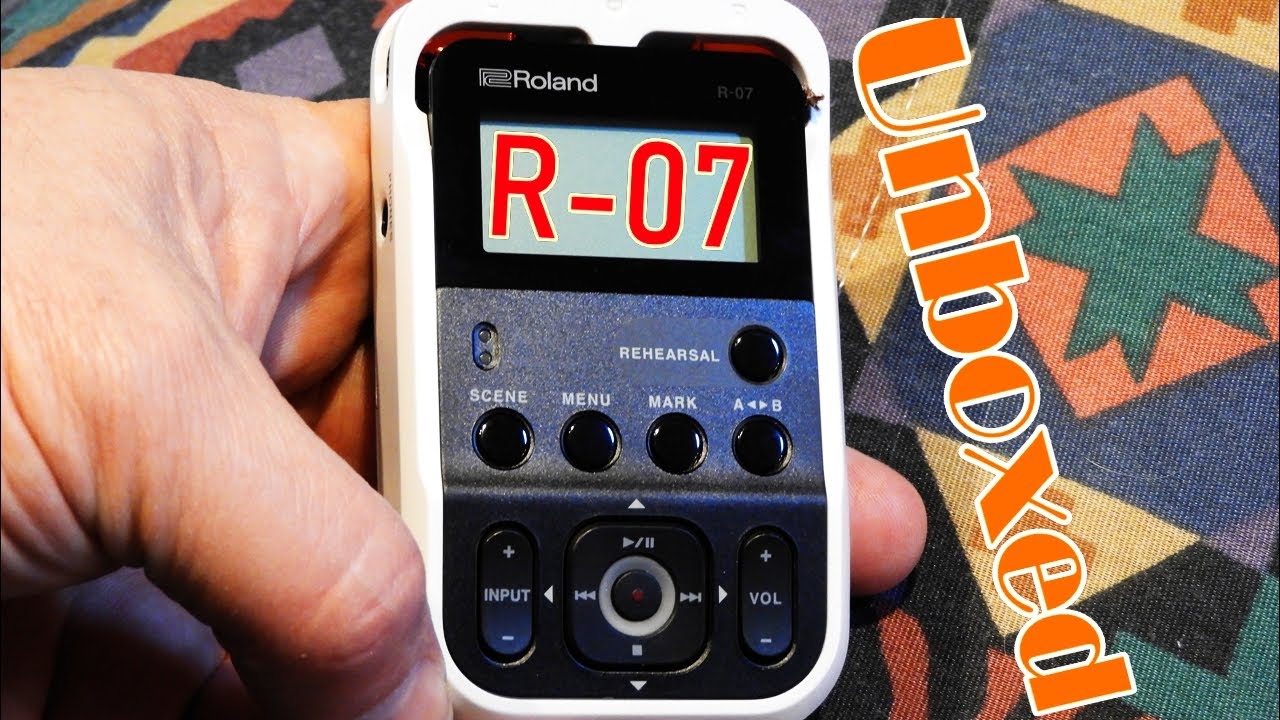 A Quick Look at the Roland R-07 High Resolution Audio Recorder