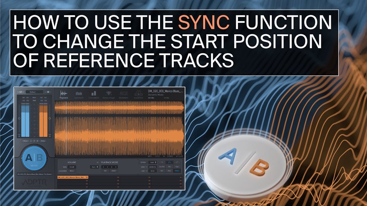 Metric AB   How to Use the Sync Feature for starting tracks at various positions on the timeline.