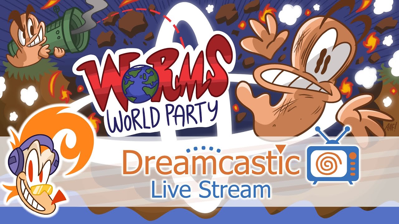 Worms World Party | Dreamcast Online Multiplayer | Live Stream | 8/1/2025