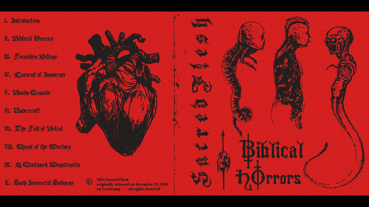 Sacred Flesh – Biblical Horrors | Gothic Darkwave Lofi Beats & Dungeon Synth (Full Album)