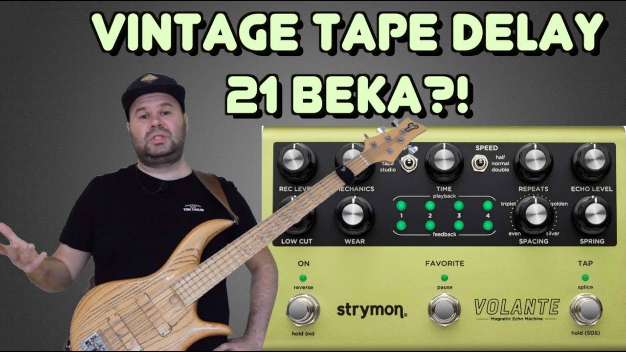 Strymon Volante - гениальная симуляция винтажного ленточного дилея / Подробый обзор
