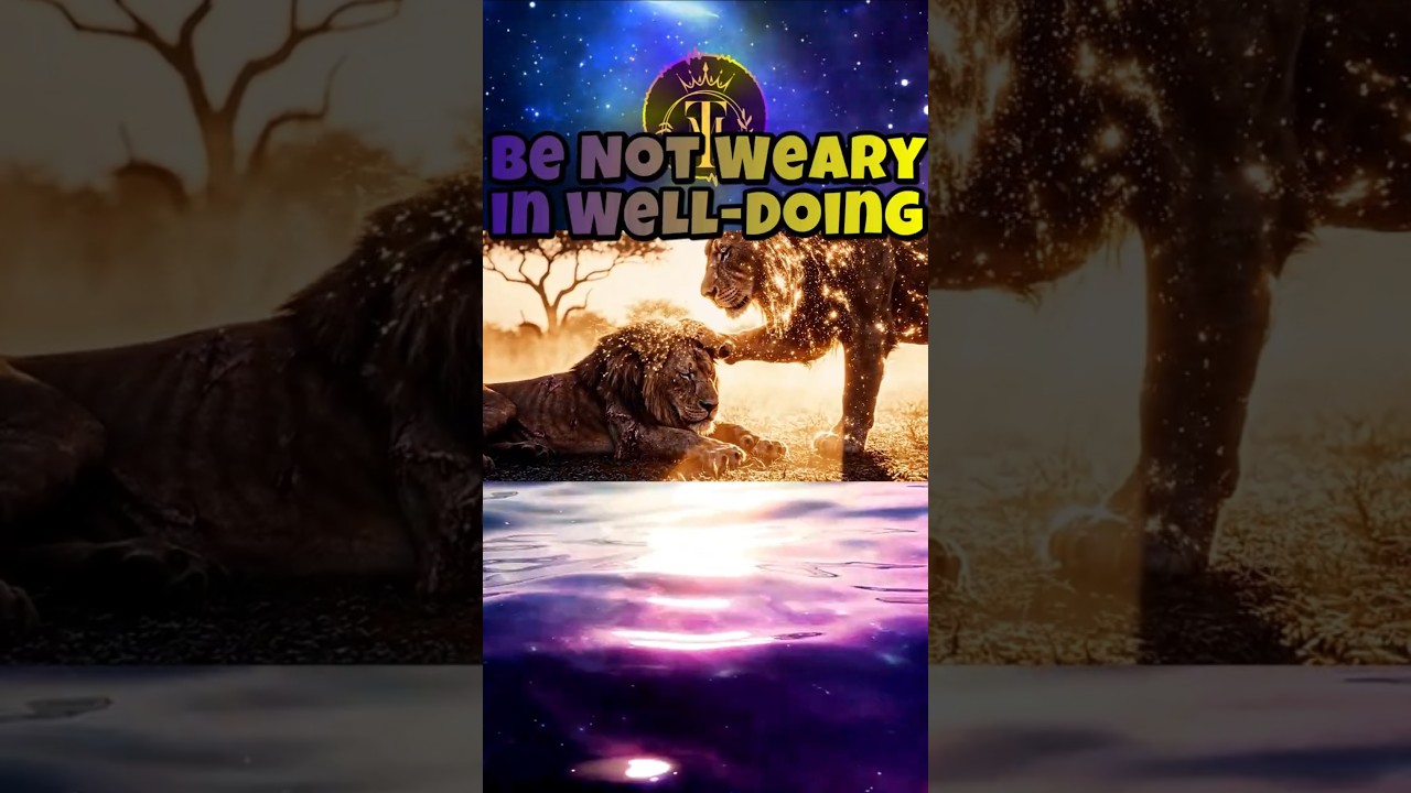 God Is Saying This Today — Be Not Weary in Well Doing