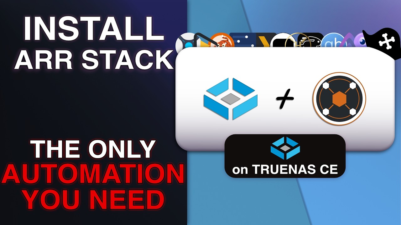 Собрать все медиафайлы | *arr Stack TrueNAS Community Edition 2025