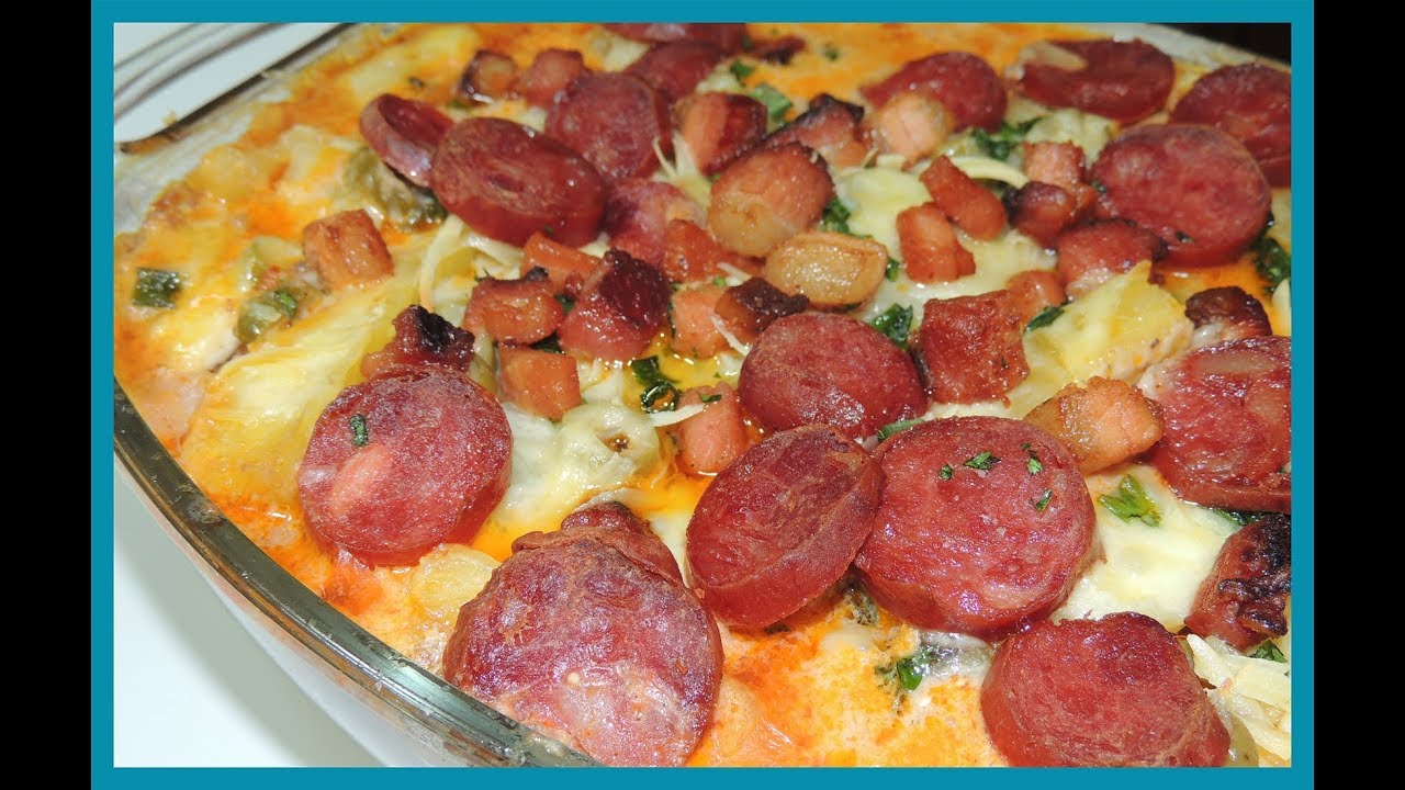 Mandioca e Batata ao  forno receita especial