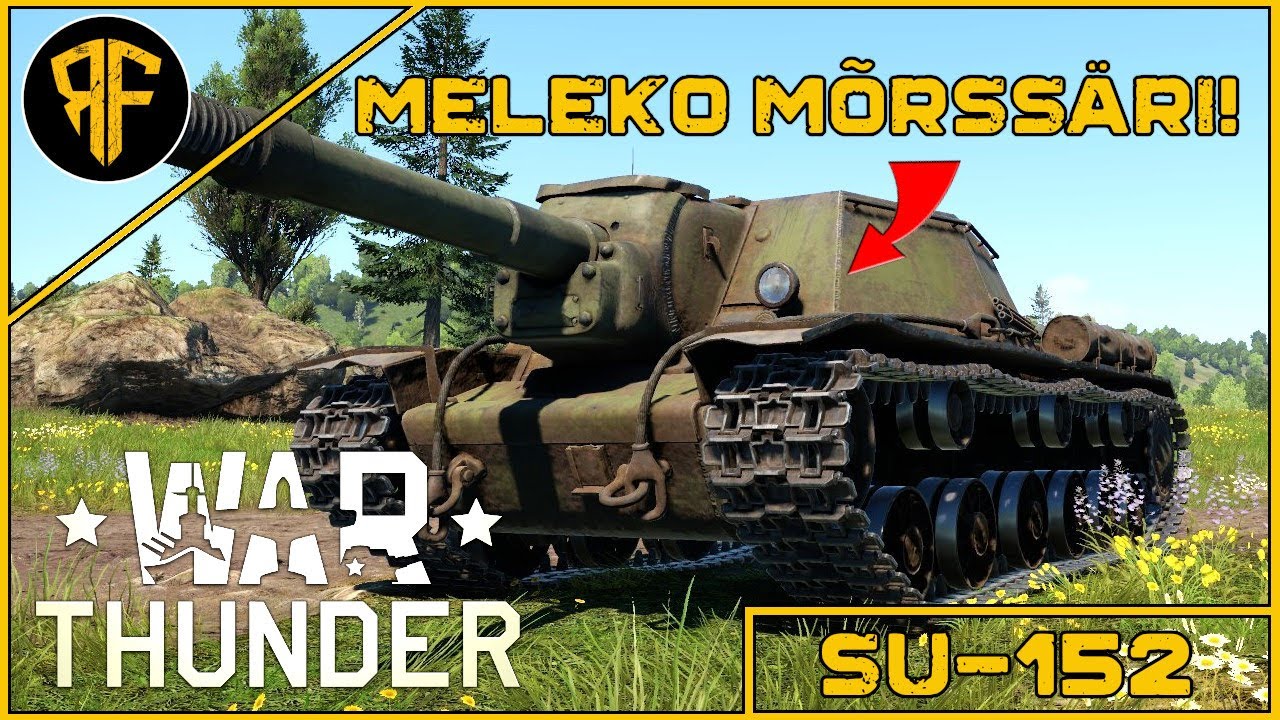 No nyt on kanuuna! Su-152 #warthunder