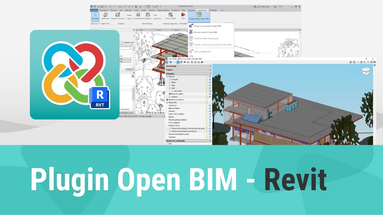 Plugin Open BIM - Revit