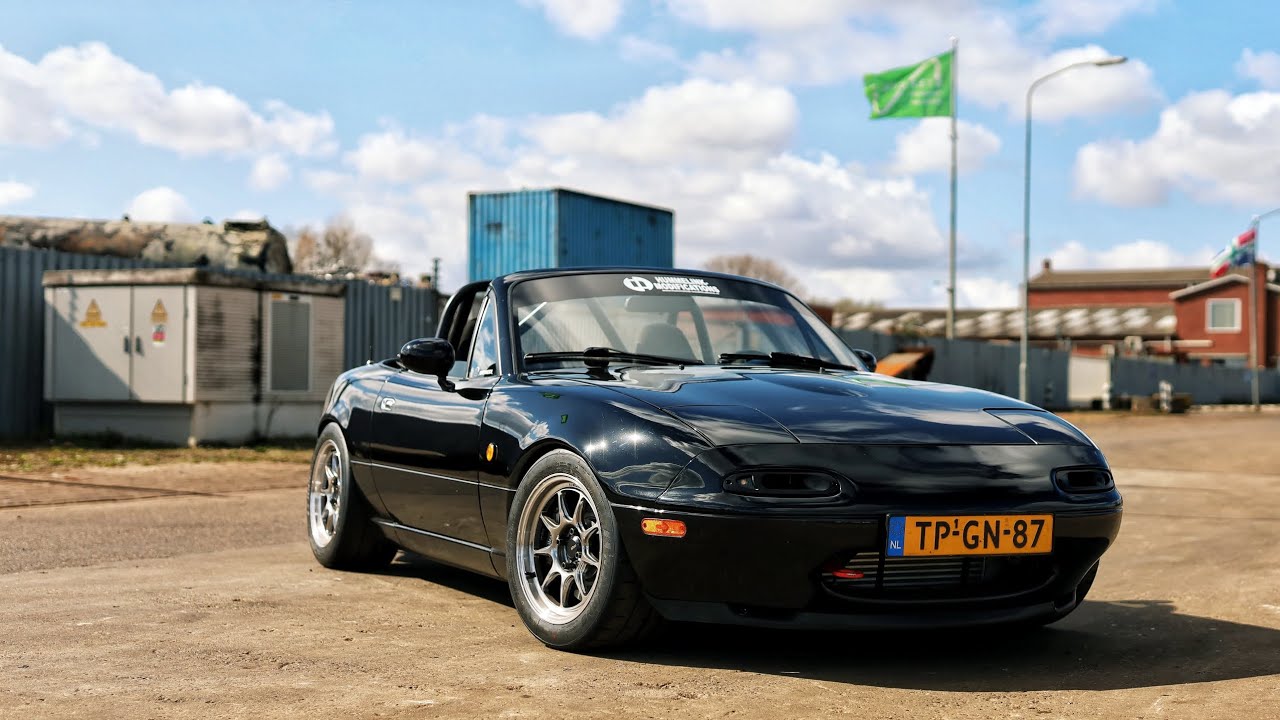 480hp Turbo Miata soundcheck from several angles!