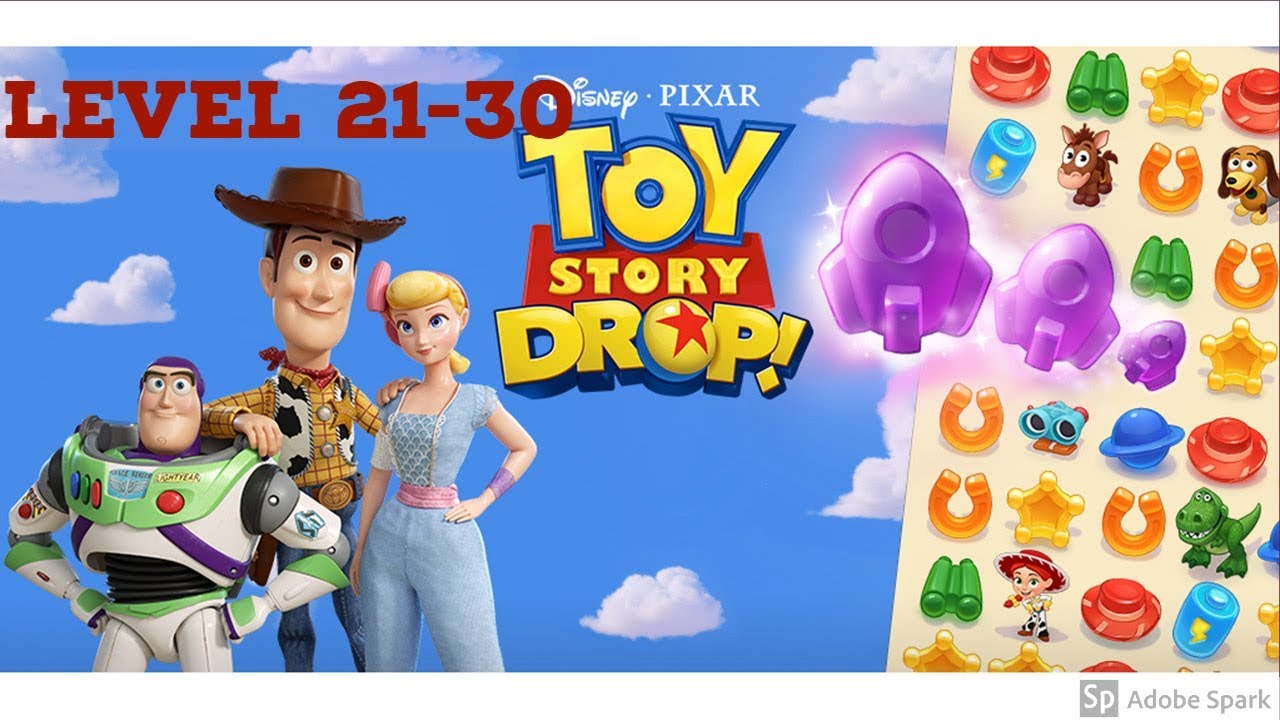 Toy story Drop Complete Mobile Game Play - Level 21 to 30