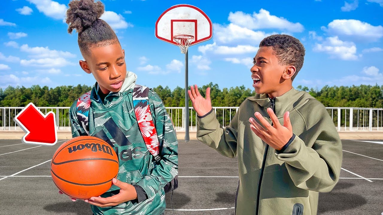 FRIEND SNATCHES KIDS BASKETBALL, You Won't Believe What Happens Next!