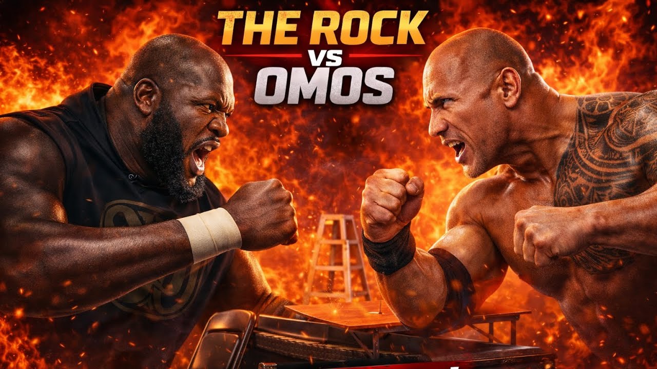 THE ROCK vs OMOS 🔥 EPIC TLC MATCH | WWE Dream Showdown