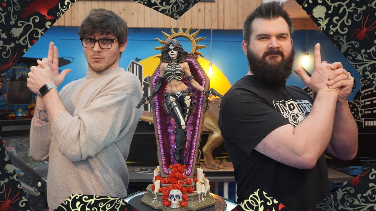 Sideshow envoi du lourd ! Coffin Comics La Muerta 61 cm 1/4 est plus que sublime :)