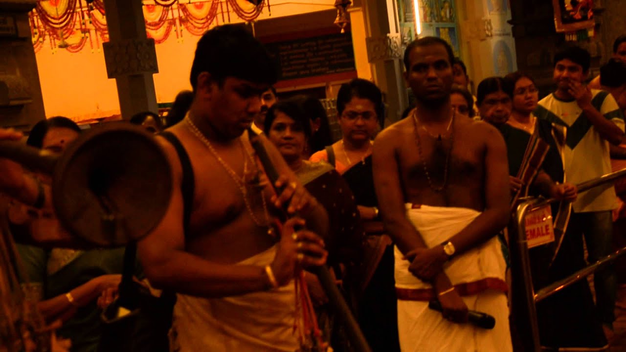 Kumaran Panchamoothy's Performance at Sri Shenpaga Vinayagar Temple, Singapore.