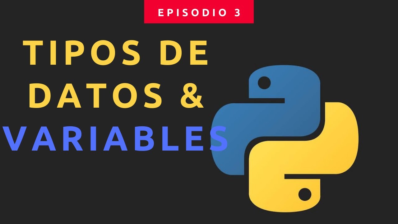 Tipos de datos en Python | String integer boolean #3