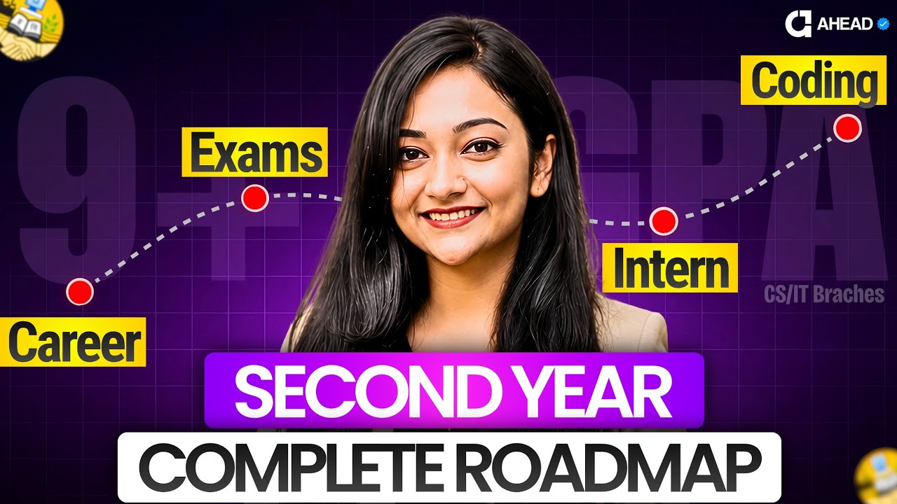 2nd Year Complete Roadmap | 3rd Sem | Balancing between Skills and Academics | AHEAD