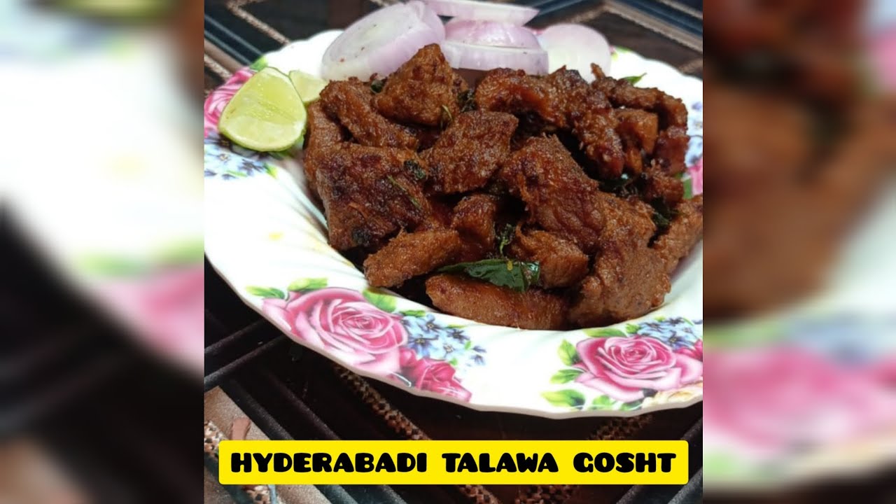 Tala Hua Gosht| Hyderabadi | Quick And Easy Recipe| Aliya cooking